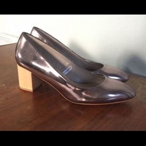Zara rose gold heels